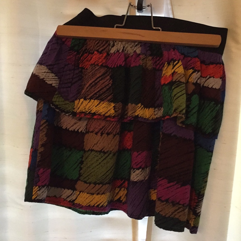 Urban Outfitters Multi Color Mini Skirt